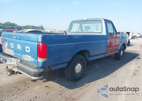 1990 Ford F150 из США, поврежденный, VIN 1FTDF15H7LLA95261